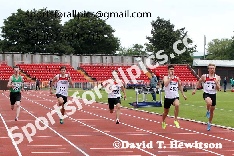100 metres, 2021 Gateshead Tartan Games. Photo: David T. Hewitson/Sports for All Pics